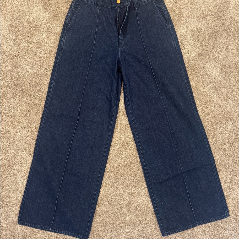 Madewell Dark Blue Flare Jeans